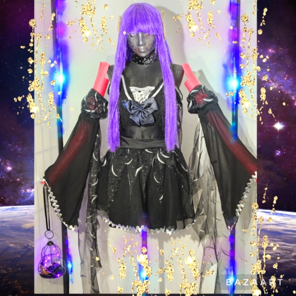 Sexy Shadow Elf Cosplay Costume Halloween Costume Size M